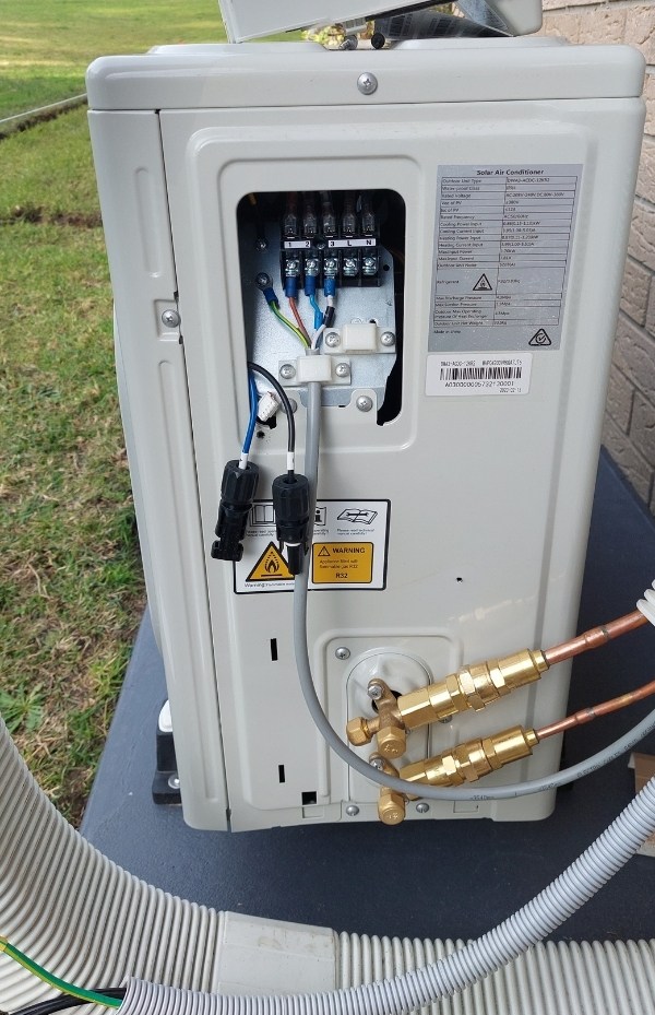 DIY Solar Air Conditioning installation DIY Solar Air Conditioning installation