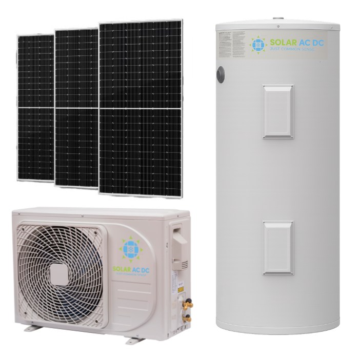 complete Solar Heat Pump Hot Water Systems (2) complete Solar Heat Pump Hot Water Systems